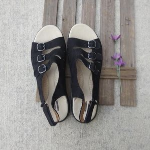 CLARKS Black Sandals